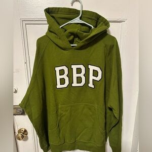 Big Bud Press unisex Mossy Green Hoodie size L NWOT